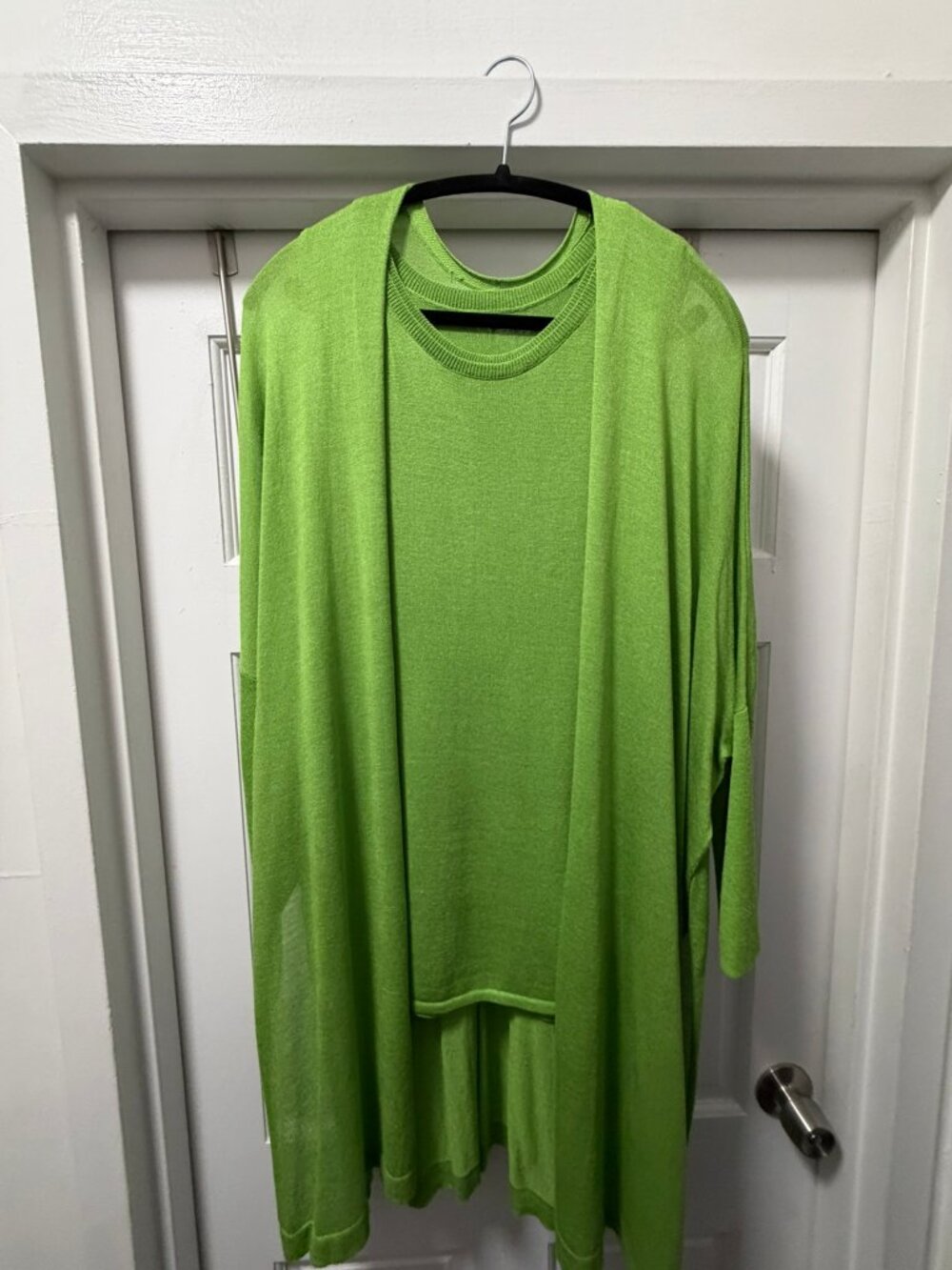 Chico's Duster & Tunic Cardigan Set